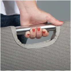 Strandliege Frankana Freiko Beach Trolley -Natur Zelt Geschaft beachliege frankana freiko beach trolley taupe strandliege transportwagen sonnenliege strandbett 1000 4 5689