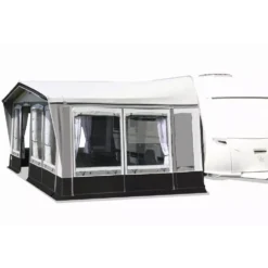 Wohnwagenvorzelt Brand Atrium 300 -Natur Zelt Geschaft brand atrium 300 kombinierte seitenwandelemente belueftung klarfolien fenster 1000 9 23643