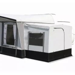 Wohnwagenvorzelt Brand Atrium 300 -Natur Zelt Geschaft brand atrium 300 optionaler anbau rechts links anbringbar mit eingangsreissverschluss lueftungsfenster 1000 5 23643