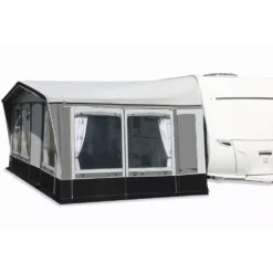 Caravan-Vorzelt Brand Atrium 300 -Natur Zelt Geschaft brand atrium 300 vorzelt seitenwand zwei klarsichtfolien fenster elemente 1000 8 23644