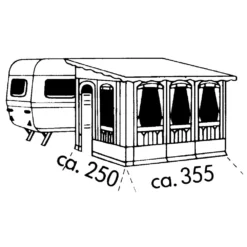 Vorzelt Brand Forum -Natur Zelt Geschaft brand forum teileinzugszelt groesse 04 linkseinzug 1000 5 2003