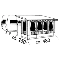 Vorzelt Brand Forum -Natur Zelt Geschaft brand forum wohnwagenvorzelt groesse 13 linkseinzug 1000 10 2003
