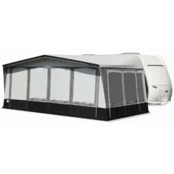 Wohnwagenvorzelt Brand Palazzo 280 -Natur Zelt Geschaft brand palazzo 280 fensterklappen mit seitlichen reissverschluessen 1000 3 18455