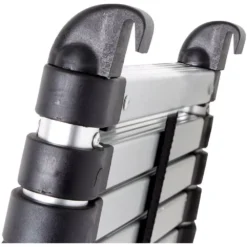 Teleskopierbare Aluminium-Nischenleiter Brunner Laddy Alcove -Natur Zelt Geschaft brunner laddy alcove teleskopierbare aluminium nischenleiter teleskopleiter alkovenleiter campingleiter haltegurt 1000 5 23761