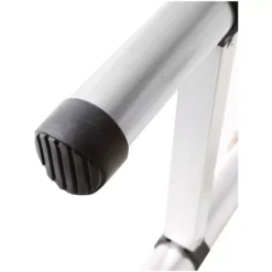 Teleskopierbare Aluminium-Nischenleiter Brunner Laddy Alcove -Natur Zelt Geschaft brunner laddy alcove teleskopierbare aluminium nischenleiter teleskopleiter alkovenleiter campingleiter rutschfeste gummischonern 1000 7 23761