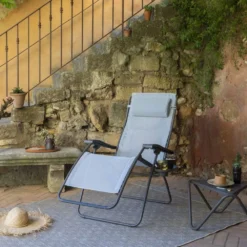 Relaxstuhl Lafuma RSXA Clip, Ciel -Natur Zelt Geschaft campingsessel lafuma rsxa clip batyline iso ciel relaxsessel campingstuhl liegestuhl klappstuhl 1000 2 23936