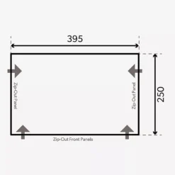 Dometic Mobil Air Pro 361/391, Aufblasbares Vorzelt -Natur Zelt Geschaft dometic luftvorzelt mobil air pro 361 391 grundflaeche masse 1000 2 19957