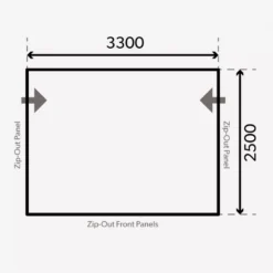 Aufblasbares Vorzelt Dometic Rally Air Pro 330 S -Natur Zelt Geschaft dometic rally air pro 330 s wohnwagen reisemobilvorzelt grundflaeche masse 1000 7 21837
