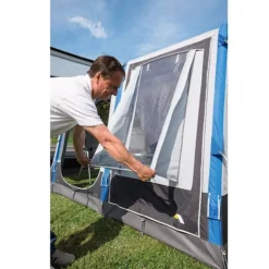 Aufblasbares Vorzelt DWT Space Air HQ 375 L -Natur Zelt Geschaft dwt aufblasbares vorzelt space air hq wohnwagen vorzelt 5 7 18355