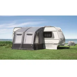 Aufblasbares Vorzelt DWT Speed Air, Grösse 1 -Natur Zelt Geschaft dwt speed air groesse 1 aufblasbares caravan reisevorzelt geschlossene fensterklappen 1000 2 14514