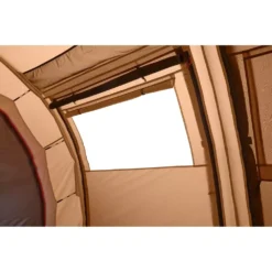 Familienzelt Nordisk Reisa 6 PU -Natur Zelt Geschaft fenster mit aufrollbarem vorhang nordisk reisa 6 pu tunnelzelt 1000 14 22607