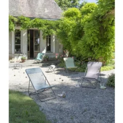 Liegestuhl Lafuma Maxi Transat, Etamine -Natur Zelt Geschaft gelber campingstuhl lafuma liegestuhl maxi transat batyline strandstuhl 1000 4 23945