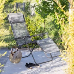 Relaxsessel Lafuma R Clip, Iso Terre -Natur Zelt Geschaft grauer campingstuhl lafuma r clip batyline iso terre relaxsessel liegestuhl klappstuhl 1000 5 24896