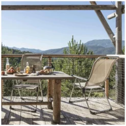 Campingstuhl Lafuma Alu Cham, Seigle II -Natur Zelt Geschaft klappbarer campingstuhl gartenstuhl lafuma alu cham seigle ii 1000 5 24897