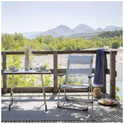 Camping-Klappsessel Lafuma Alu Cham XL, Ocean II -Natur Zelt Geschaft klappstuhl garten strand camping lafuma alu cham xl batyline iso 1000 5 24905