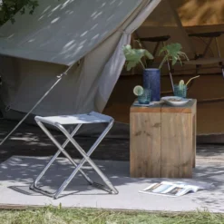 Campinghocker Lafuma Hocker Alu PL, Ciel -Natur Zelt Geschaft lafuma campinghocker alu pl batyline iso ciel natura klapphocker schemel 1000 2 23911