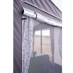 Wohnwagenvorzelt Ventura Pacific D250 | IXL-Glasfiber | A950/G18 | 936 - 960 Cm -Natur Zelt Geschaft saison vorzelt ventura pacific folienfenster mit abdeckung wohnwagenvorzelt 1000 2 23437