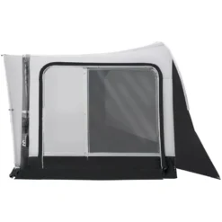 Aufblasbares Wohnwagenvorzelt Westfield Pluto 8 XL | Mod. 2023 -Natur Zelt Geschaft seitenansicht westfield pluto xl wohnwagen caravan vorzelt 1000 3 23231