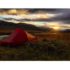 Trekkingzelt Nordisk Telemark 1 LW, Burnt Red -Natur Zelt Geschaft trekkingzelt nordisk telemark 1 lw burnt red 1 mann zelt 3 12113