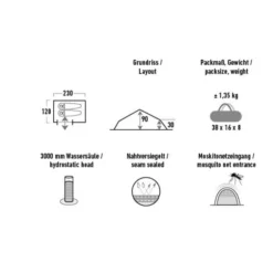 Natur Zelt Geschaft -Natur Zelt Geschaft ultraleichtes trekkingzelt high peak siskin 2 0 lw leichtgewichtzelt 600 1 22571