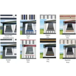 Vorzelt DWT Atelier Chalet Mit Rundumdach -Natur Zelt Geschaft vorzelt dwt atelier chalet farben 2 3731