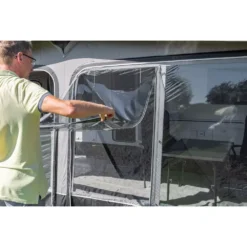 Aufblasbares Wohnwagenvorzelt Westfield Pluto | Grösse 11 | Mod. 2023 -Natur Zelt Geschaft westfield pluto reisevorzelt hochrollbare folienfenster 1000 10 22674