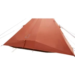 Tipi Nordisk Thrymheim 3 PU -Natur Zelt Geschaft zeltrueckseite mit ueberdachter ventilationsoeffnung nordisk thrymheim 3 pu zelt 1000 8 22696